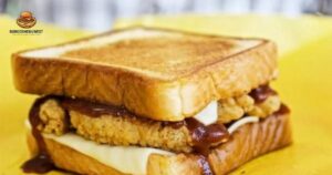 Honey BBQ Chicken Strip Sandwich