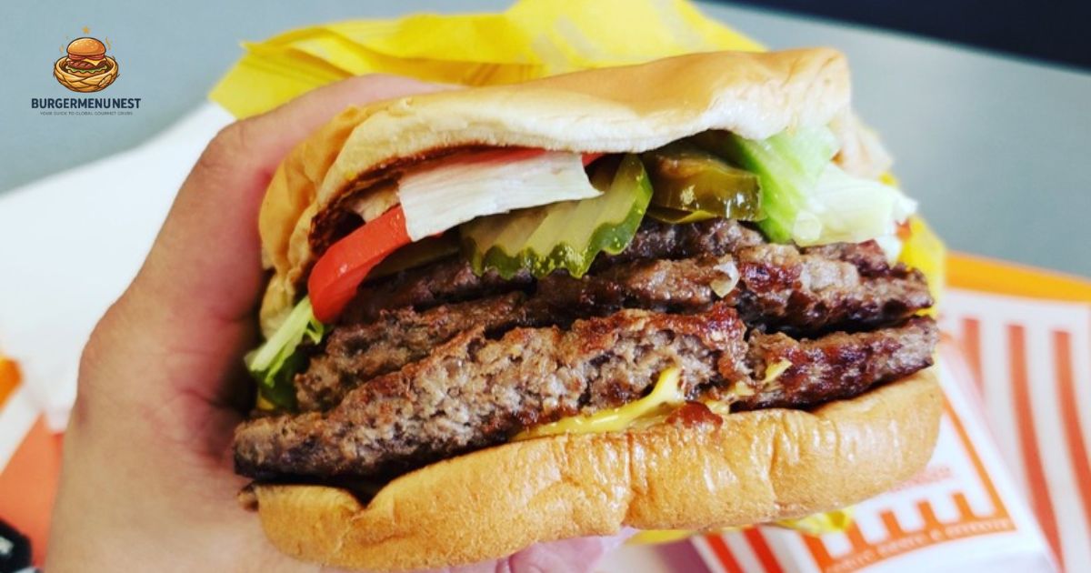 Triple Meat Whataburger
