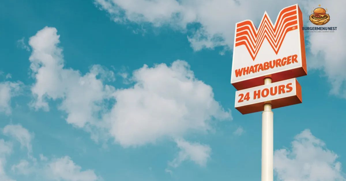 Whataburger Allergen Menu 2026
